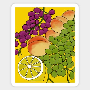 PLENTIFULFruit Assortment Fruit Lover Sticker